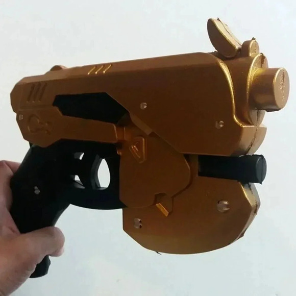 NEW Video Game Star Phazzer Warrior GOLD Pistol Foam COSPLAY - Picture 4 of 6
